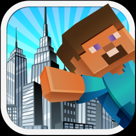 couverture jeu vidéo Block City - Mine Mini Pixel Racing