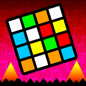couverture jeu vidéo Blocky Rubik Tappy - Impossible Pixels Escape Jump Avoid The Spikes