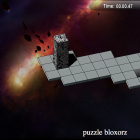 couverture jeu vidéo bloxorz