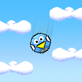 couverture jeu vidéo Blue Bird Fall - Flappy Drop Down