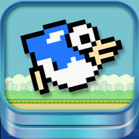 couverture jeu vidéo Blue Birdie - Flappy Escape