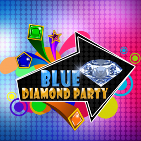 couverture jeu vidéo Blue Diamond Party For iPad