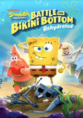 couverture jeu vidéo Bob l&#039;Eponge : Bataille pour Bikini Bottom - Réhydraté