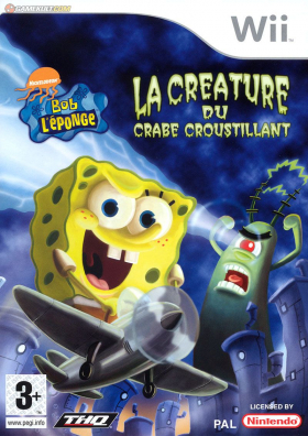 couverture jeux-video Bob l'Eponge : La Créature du crabe croustillant