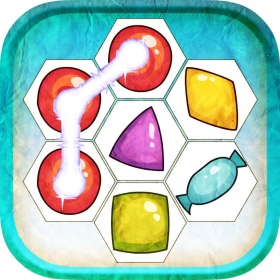 couverture jeu vidéo Bonbons connecter - de couleur délicate