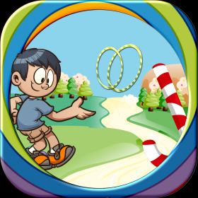 couverture jeu vidéo Bonbons Lancer d'anneaux Aventure Souffle - Top Lancer Action Heroes Pro