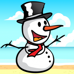 couverture jeux-video Bonhomme de neige en été - Le Saut Fellow Adventure Game
