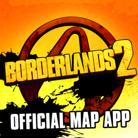 couverture jeu vidéo Borderlands 2 Official Map App