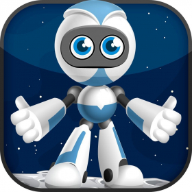 couverture jeu vidéo Bots explorateurs de galaxie - un cavalier de l'espace mécanique - Pro