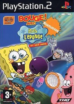 couverture jeu vidéo Bouge ! Avec Bob l&#039;Eponge et ses amis