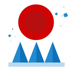 couverture jeu vidéo Bouncing Ball Bounce Bouncer Red Balls