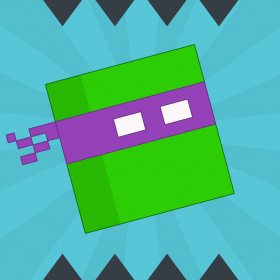 couverture jeu vidéo Bouncing Mutant Ninja Turtle