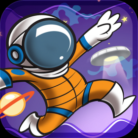 couverture jeu vidéo Bouncy Astronaut Lite