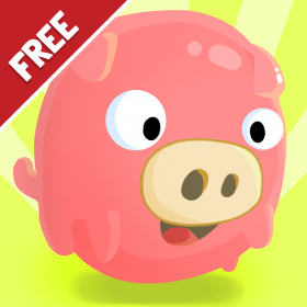 couverture jeu vidéo Bouncy Piggies Jump - Cool Jumping Piggy Game For Kids FREE