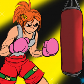 couverture jeu vidéo Boxing Fighter Girl Jina Brawl