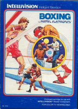 couverture jeu vidéo boxing