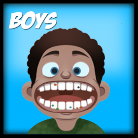 couverture jeu vidéo Boys Dentist Office - Hide Your Hairy Messy Face - Salon Makeover game