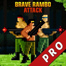 couverture jeu vidéo Brave Rambo Attack Multiplayer Pro