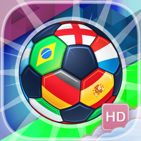 couverture jeu vidéo Brazil Soccer Punch - HD - PRO - Match Up Three Footballs In A Row Puzzle Game