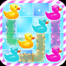 couverture jeu vidéo Bubble Bath Flow - Connect the Rubber Duck!