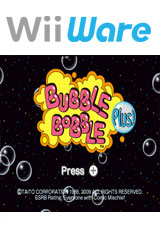 couverture jeux-video Bubble Bobble Plus!