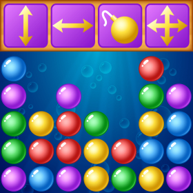 couverture jeu vidéo Bubble Crackle - bulles de couleur à exploser et pouvoir pour détruire encore plus