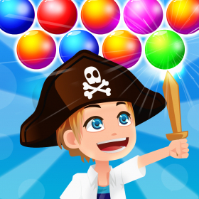 couverture jeu vidéo Bubble Land Pirates: Junior King Treasure Shooter