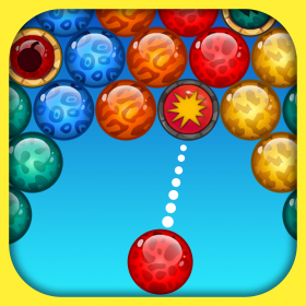 couverture jeu vidéo Bubble Shooter Wars gratuit - temps Voyage d'aventure manie