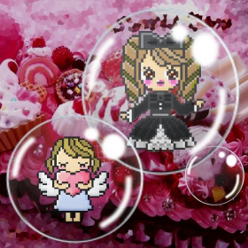 couverture jeu vidéo BUBBRIS Girls bubbles!