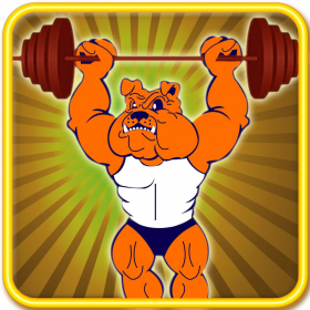couverture jeu vidéo Bulldog Weight Lifting Championship
