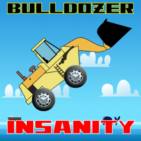 couverture jeu vidéo Bulldozer PRO-Construction Vehicle Jump Obstacle Game