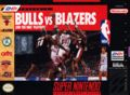 couverture jeu vidéo Bulls versus Blazers and the NBA Playoffs