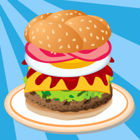 couverture jeu vidéo Burger Cooking