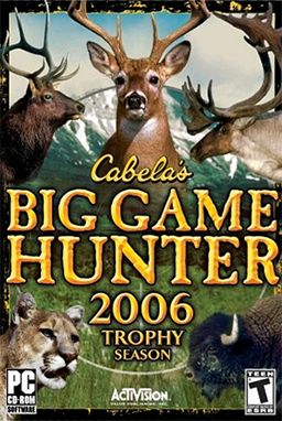 couverture jeu vidéo Cabela&#039;s Big Game Hunter 2006 : Trophy Season