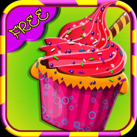 couverture jeu vidéo candy cupcake maker - gratis koken spelletjes voor ster meisje...