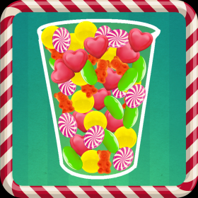couverture jeu vidéo Candy Cups (Remplissez les verres avec les bonbons)