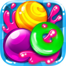 couverture jeu vidéo Candy Fruit Juice - 3 match yummy puzzle game