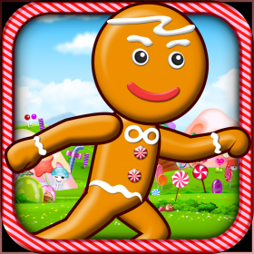 couverture jeu vidéo Candy Gingerbread Cookie Race Free - Easy Kids Running by Top Crazy Games