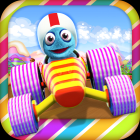 couverture jeu vidéo Candy Kart Racing 3D Lite - Speed Past the Opposition Edition!