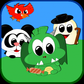 couverture jeu vidéo Candy Rush Heroes - Let your Little Monster Run to Escape the Evil Candies