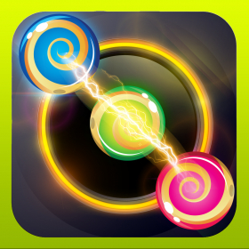 couverture jeu vidéo Candy Techno Match 3 Puzzle - Free 3D Game