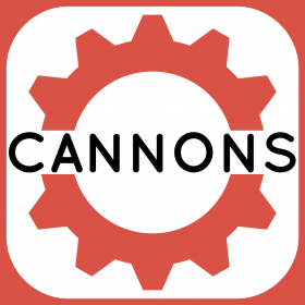 couverture jeu vidéo Cannons PRO: The Impossible Spinning Cannon Line Game
