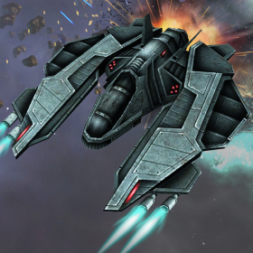 couverture jeu vidéo Capitaine de Vaisseau Spatial Star Univers Defender - Gemini Espace Jet Fighter Strike Jeu Gratuit de Tir