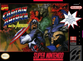 couverture jeu vidéo Captain America and the Avengers