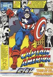 couverture jeu vidéo Captain America Defies The Doom Tube