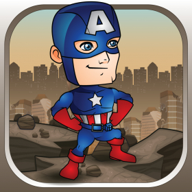 couverture jeu vidéo Captain America héros de l'Amérique  -  Captain America America's Hero