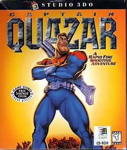 couverture jeu vidéo Captain Quazar