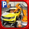 couverture jeu vidéo Car Factory Parking Simulator Gratuit Jeux de Voiture de Course