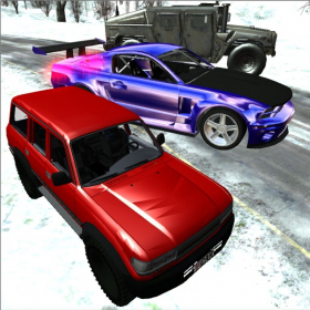 couverture jeu vidéo Car Race Winter PRO