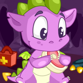 couverture jeu vidéo Care Sick Dragon : Bath & Makeover & Dress up